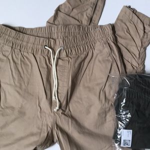 NWT H&M Khaki Joggers- Lot of two